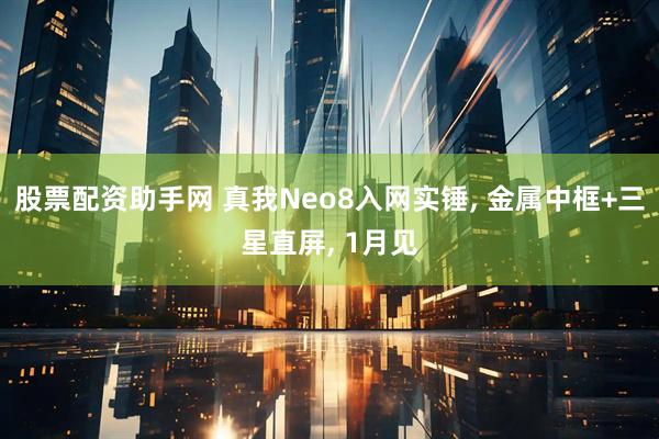 股票配资助手网 真我Neo8入网实锤, 金属中框+三星直屏, 1月见